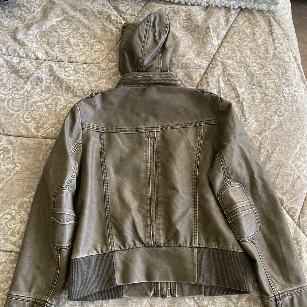 Zenim Gray Patterned Lining Jacket - image 3